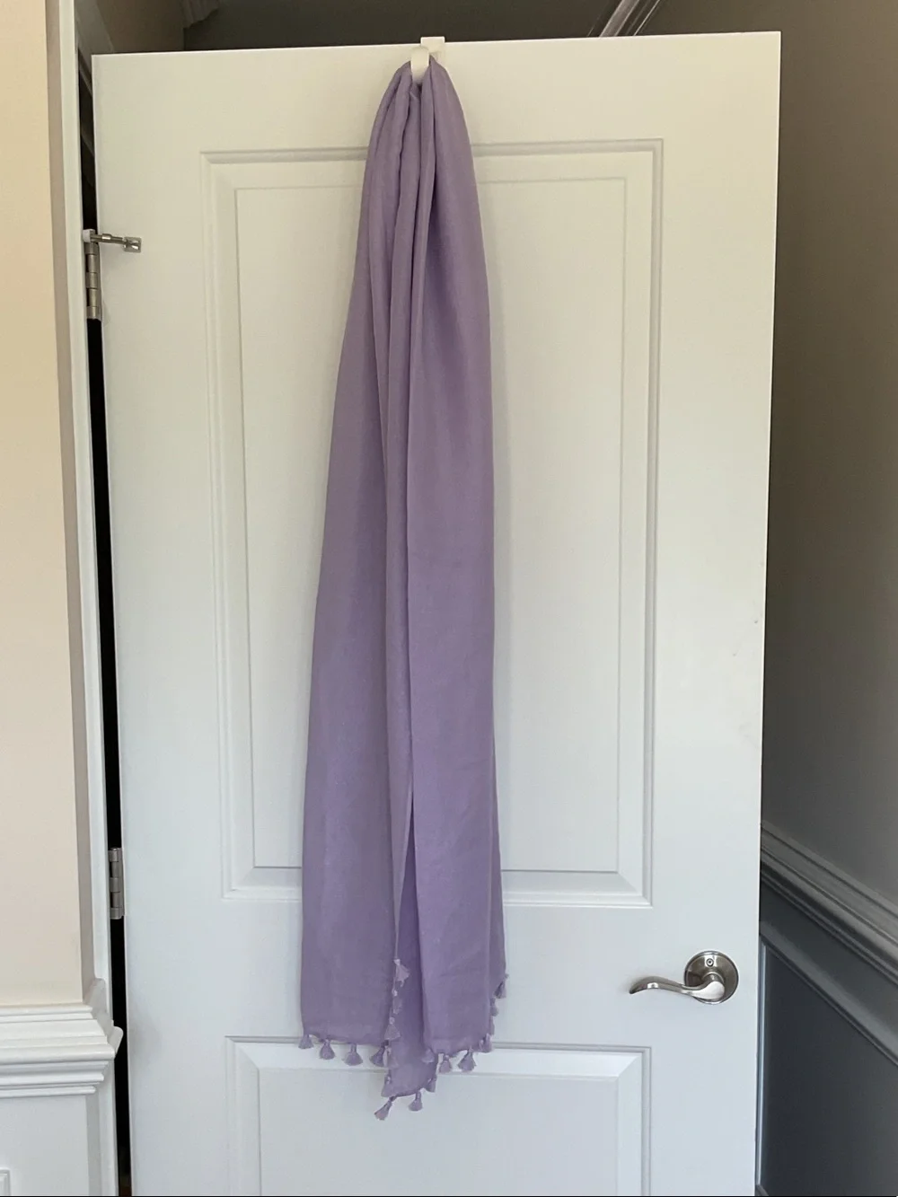 Lilly Pulitzer Lavender Tassel Scarf